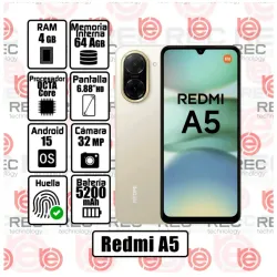 TELÉFONO REDMI A5 (64 GB) (REC)