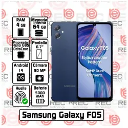 TELÉFONO SAMSUNG GALAXY F05 (REC)