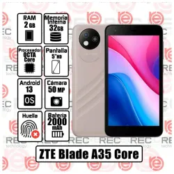 TELÉFONO ZTE BLADE A35 CORE (REC)