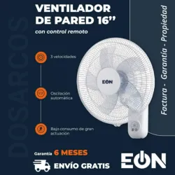 VENTILADOR DE PARED 16" EÓN (FAD)