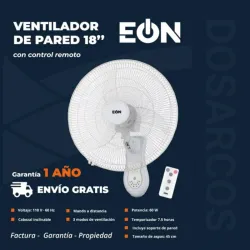VENTILADOR DE PARED 18" EÓN (FAD)