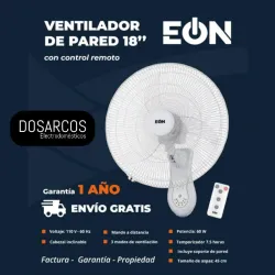 VENTILADOR DE PARED 18" EÓN (FAD)