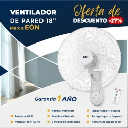 VENTILADOR DE PARED 18" EÓN (FAD)