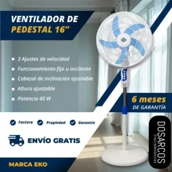 VENTILADOR DE PEDESTAL 16" EKO (FAD)