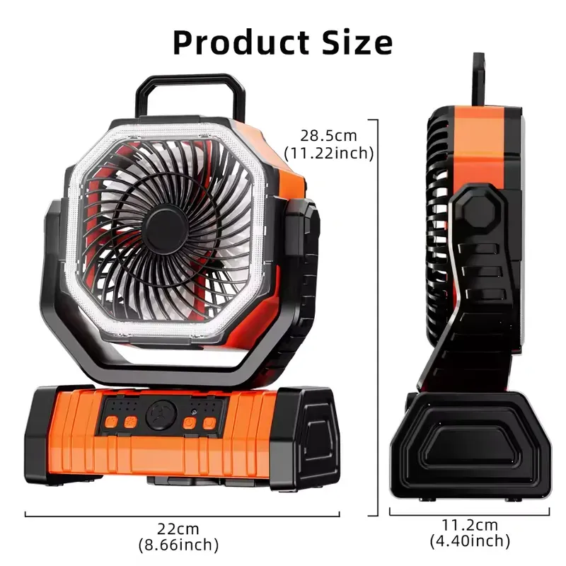 VENTILADOR RECARGABLE 20 MIL MAH SACO