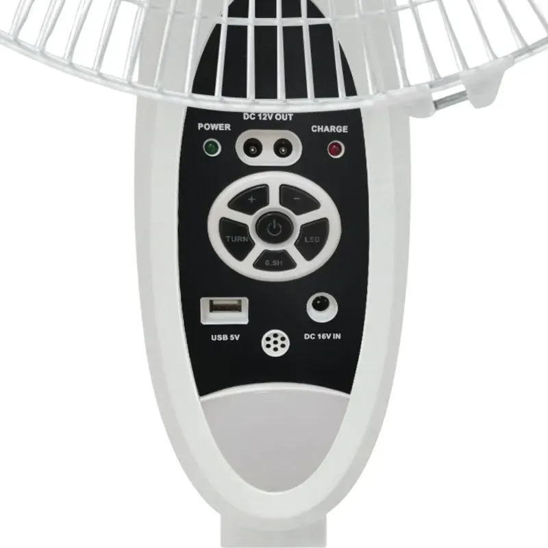 VENTILADOR RECARGABLE CHIQ DE PEDESTAL 16" 