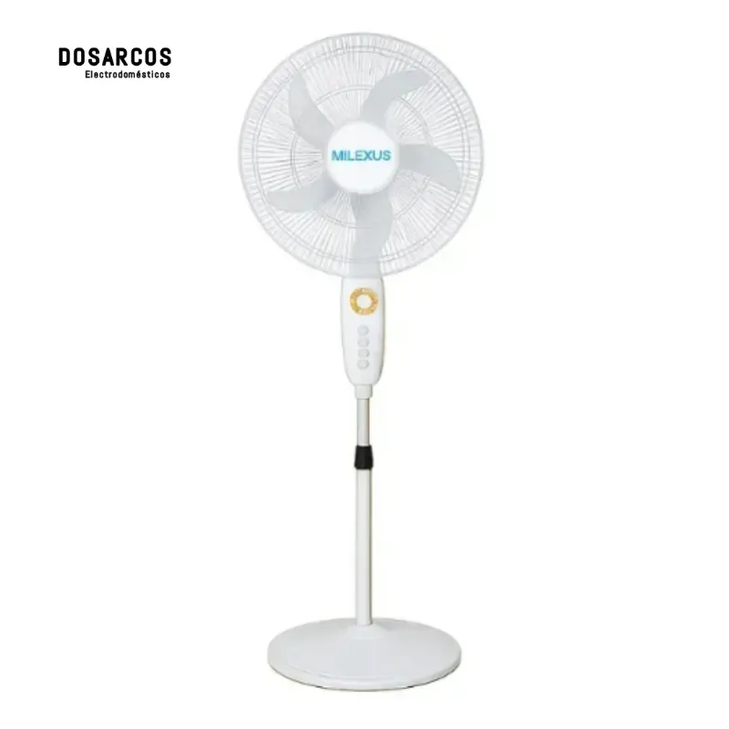 VENTILADOR RECARGABLE DE PEDESTAL 16" MILEXUS (ODA)