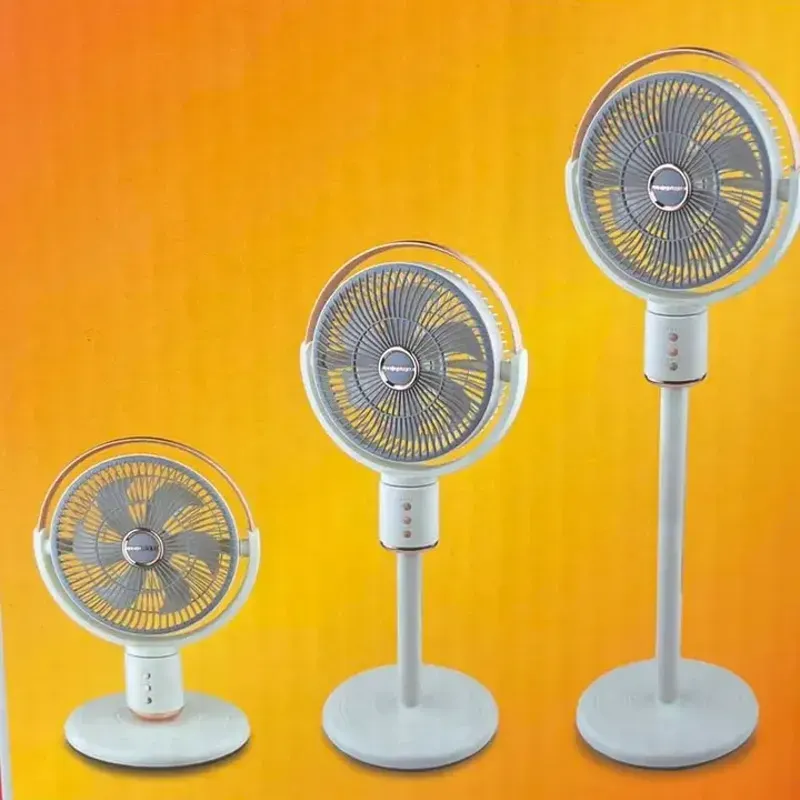 VENTILADOR RECARGABLE JYSUPER 12" TELESCÓPICO