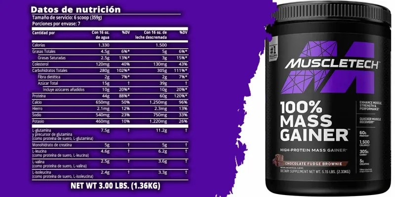 100%  Mass Gainer