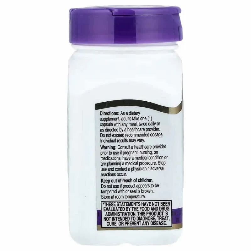 21st Century, Extracto de vino tinto con resveratrol, 90 cápsulas