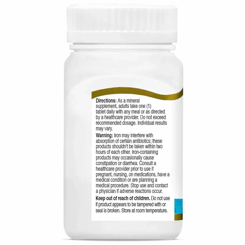 21st Century, Hierro, 65 mg, 120 comprimidos