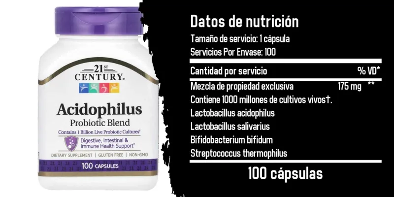 21st Century, Acidophilus Probiotic Blend