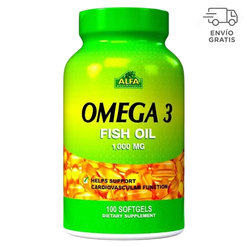 Alfa Omega 3 fish oil 1000mg