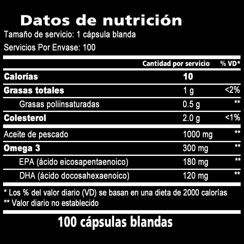 Alfa Omega 3 fish oil 1000mg