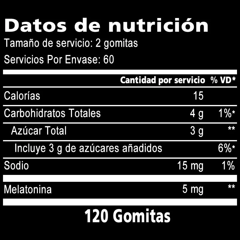 Amazon Basics Melatonina, 5 mg, 120 unidades