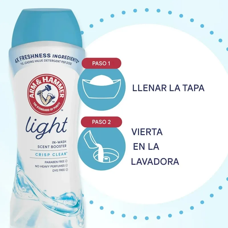 Arm & Hammer Scentsationse limpio en lavado olor booster - prado limpio, 24 oz 