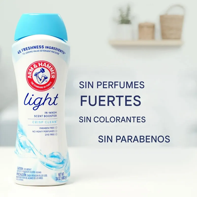 Arm & Hammer Scentsationse limpio en lavado olor booster - prado limpio, 24 oz 