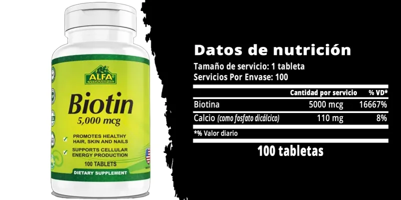 Alfa Biotin (Vitamina B7)