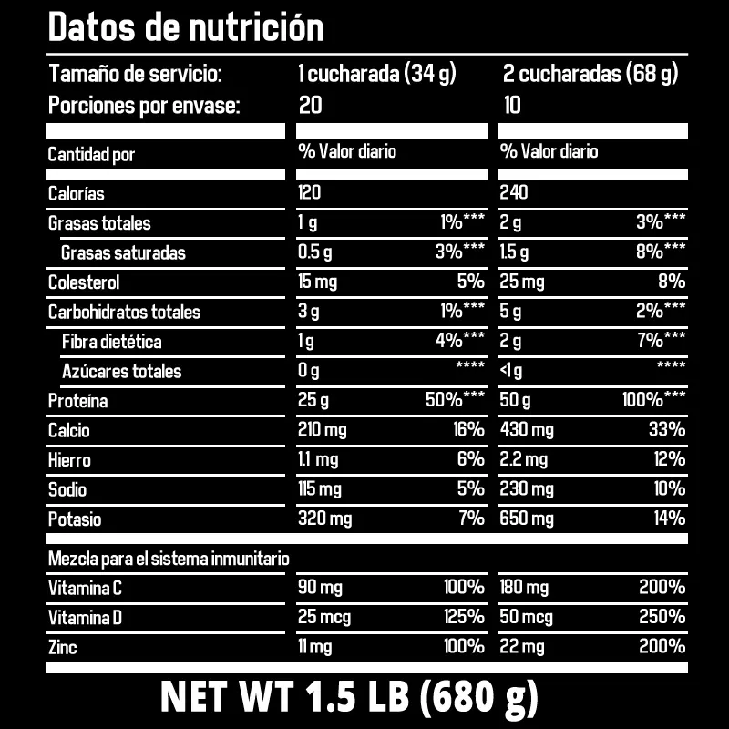 Body Fortress Isolate 1.5lb