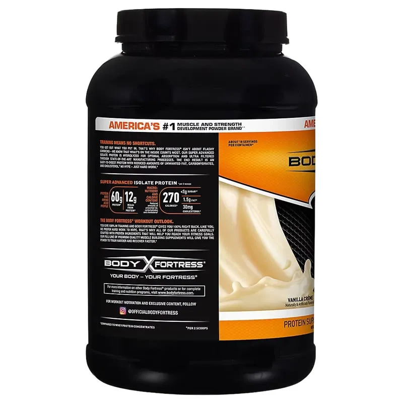 Body Fortress Super Advanced Isolate Protein 3 lb