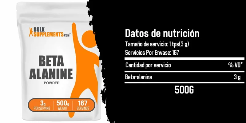 Bulk Supplements Beta alanina