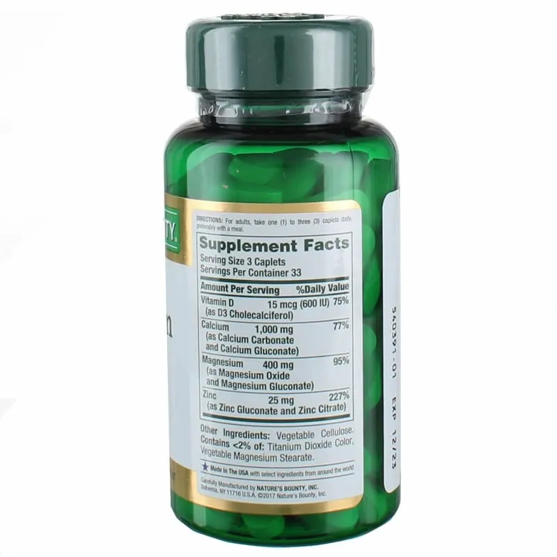 Calcium Magnesium Zinc