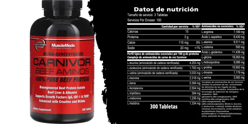 Carnivor Beef Amino