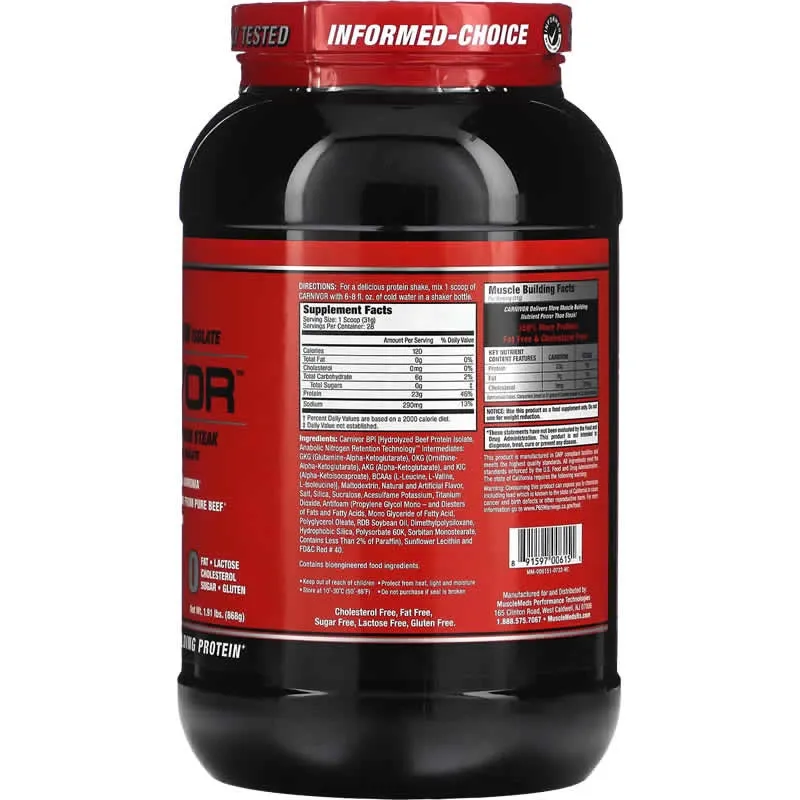 Carnivor Beef Protein Isolate 2 lb