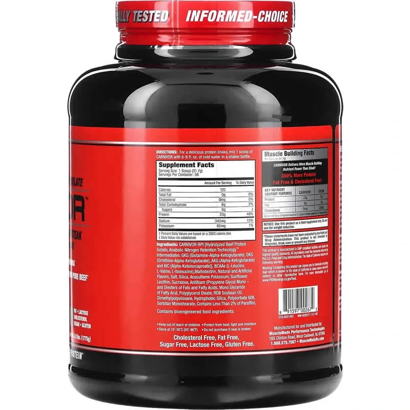 Carnivor Beef Protein Isolate 4 lb