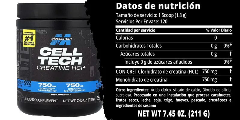 Cell Tech Creatine HCl+