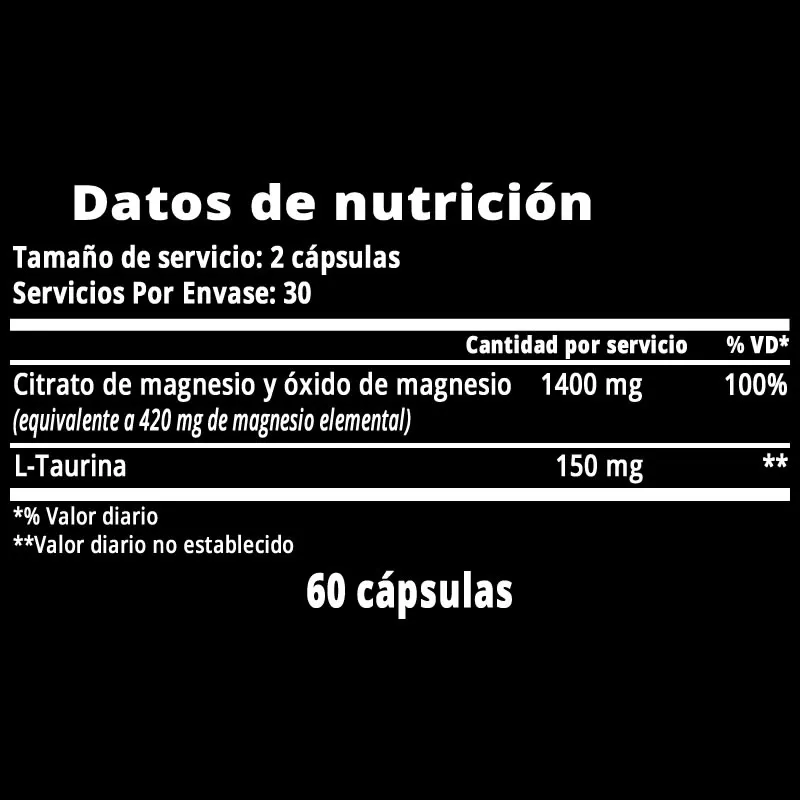 Alfa Citrato de Magnesio