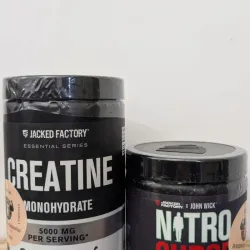 COMBO CREATINA + PREENTRENO JACKED FACTORY