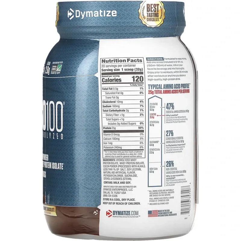 Dymatize ISO100 Hydrolyzed 1.43 LB