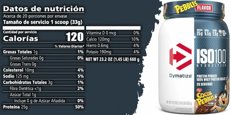 Dymatize ISO100 Hydrolyzed 1.43 LB