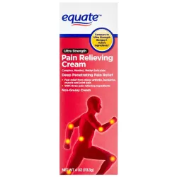 Equate Ultra Strength - Crema para aliviar el dolor muscular, tubo de 4 onzas