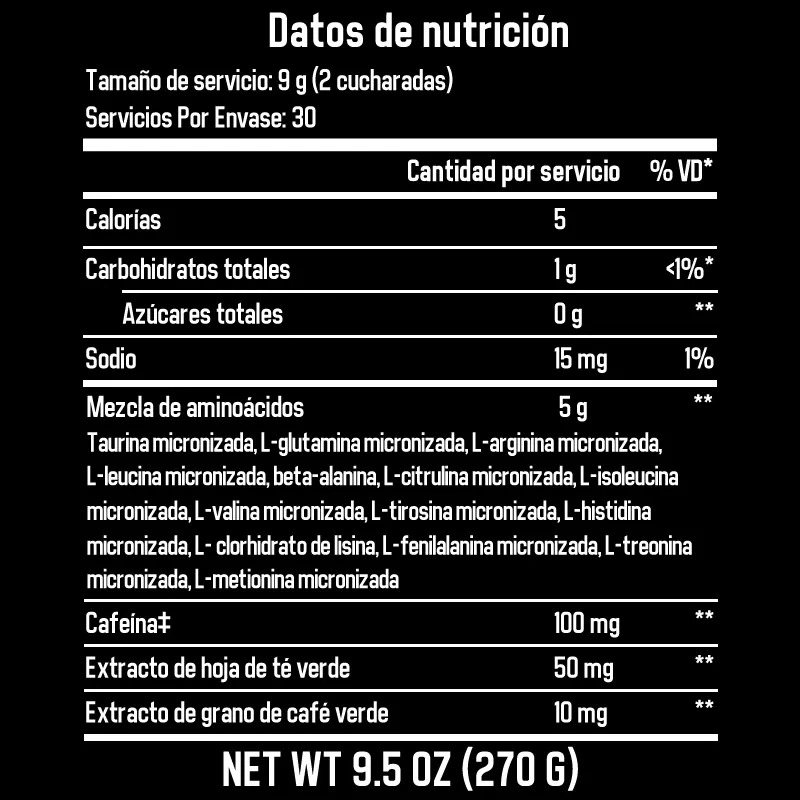 Essential Amino Energy