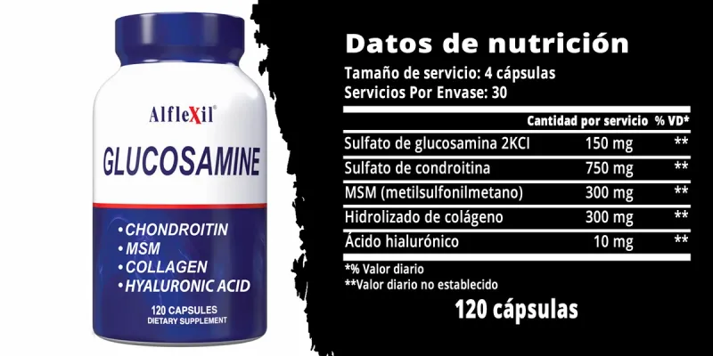 Glucosamine Chondroitin 120 cáps