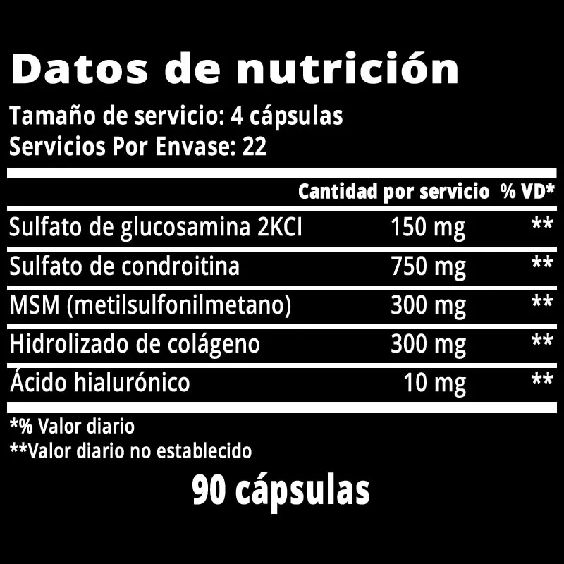 Glucosamine Chondroitin 90 cáps