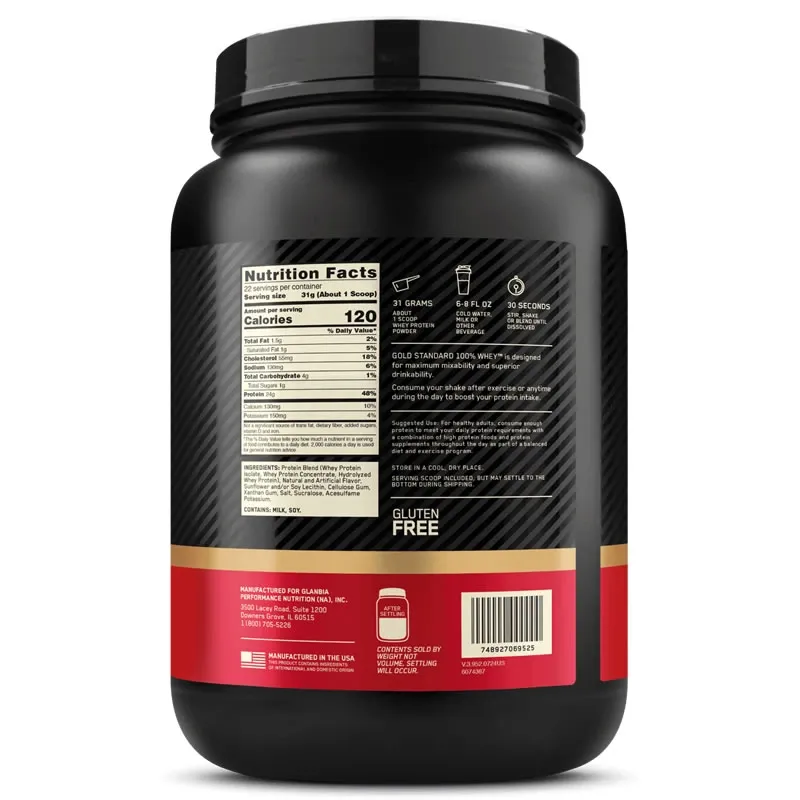 Gold Standard 100% Whey Protein 1.5 lb