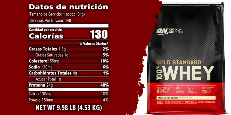 Gold Standard 100% Whey Protein 10 lb