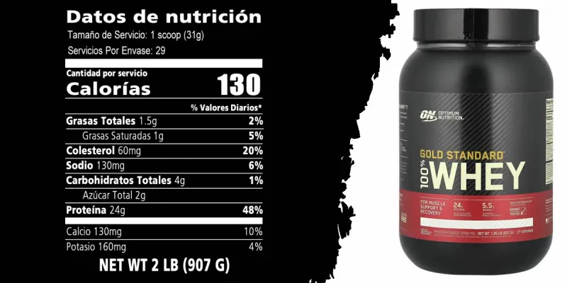 Gold Standard 100% Whey Protein 2 lb