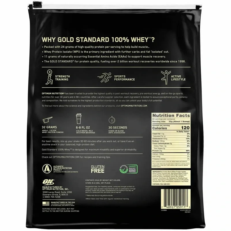 Gold Standard 100% Whey Protein 5.64 lb