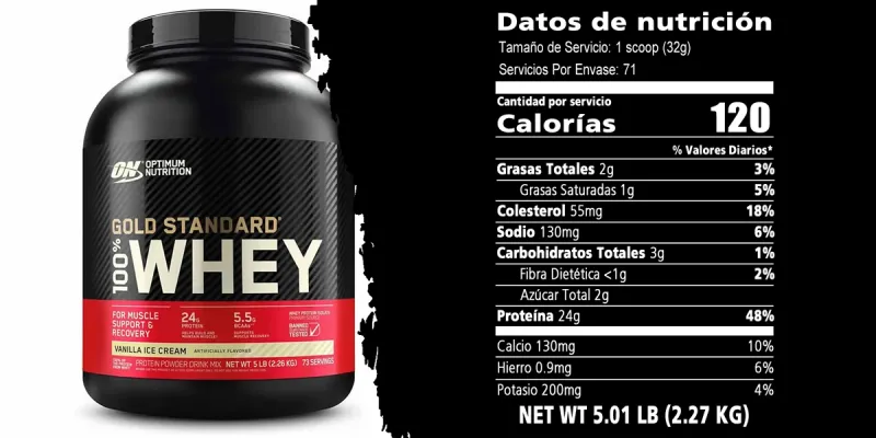 Gold Standard 100% Whey Protein 5 lb
