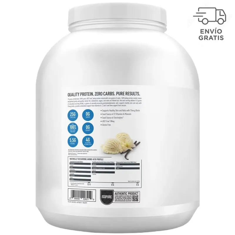 ISOPURE® Aislado de proteína de suero