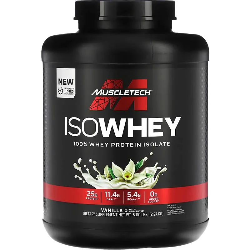 ISOWHEY 100% Whey Protein Isolate 5LB