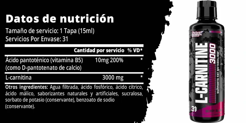 L-Carnitina 3000