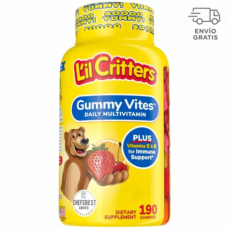 L'il Critters Gummy Vites - Multivitamínico diario para niños