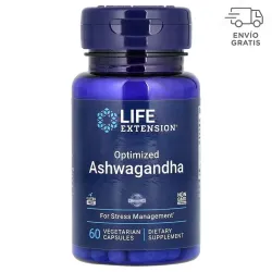 Life Extension, Ginseng indio optimizado, 125 mg, 60 cápsulas vegetales 