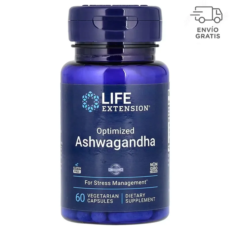 Life Extension, Ginseng indio optimizado, 125 mg, 60 cápsulas vegetales 