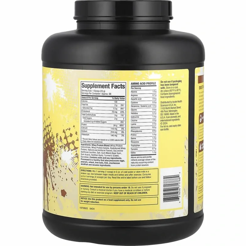 Whey Protein(Proteina) Nitrotech Whey Gold 5 lb ULTRA-PURA WHEY FORMULA